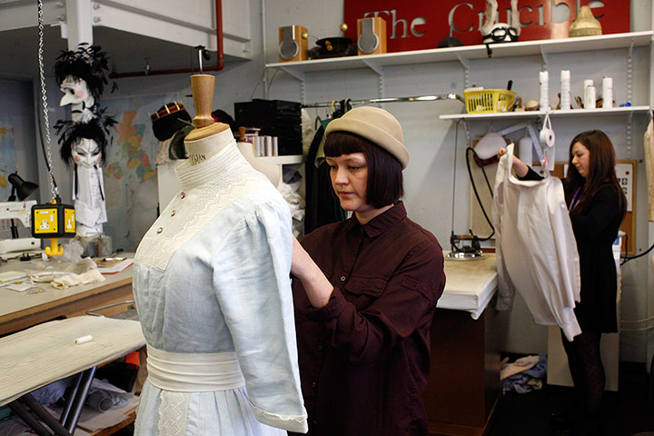 My Fair Lady: costumes are prepared