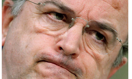 European Finance Commissioner Spanish Joaquin Almunia