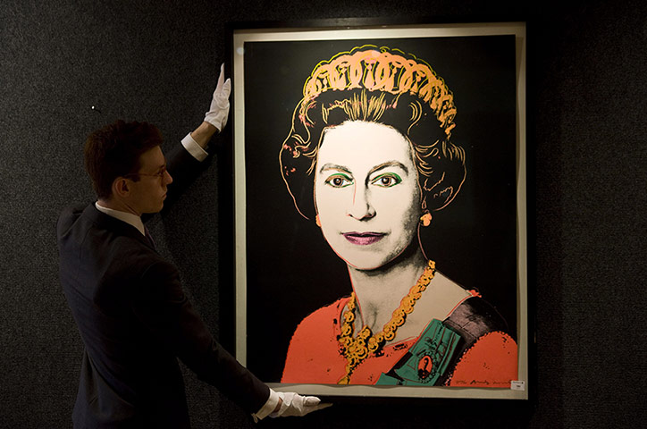 Royal portraits: Queen Elizabeth II, by Andy Warhol