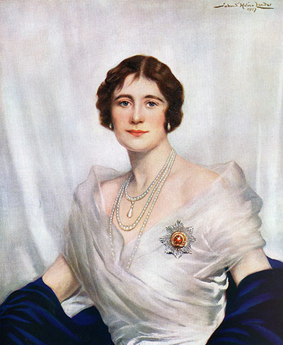 Royal portraits: Coronation portrait of Queen Elizabeth, the Queen Mother