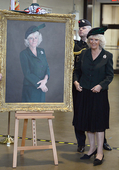 Royal portraits: Camilla, Duchess of Cornwall portrait