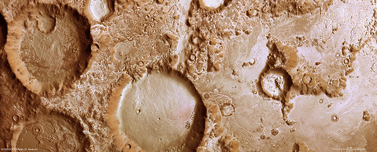 A Month in Space: Charitum Montes region on Mars