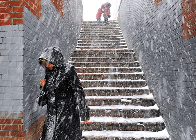 20 Photos: Snow falls in Istanbul