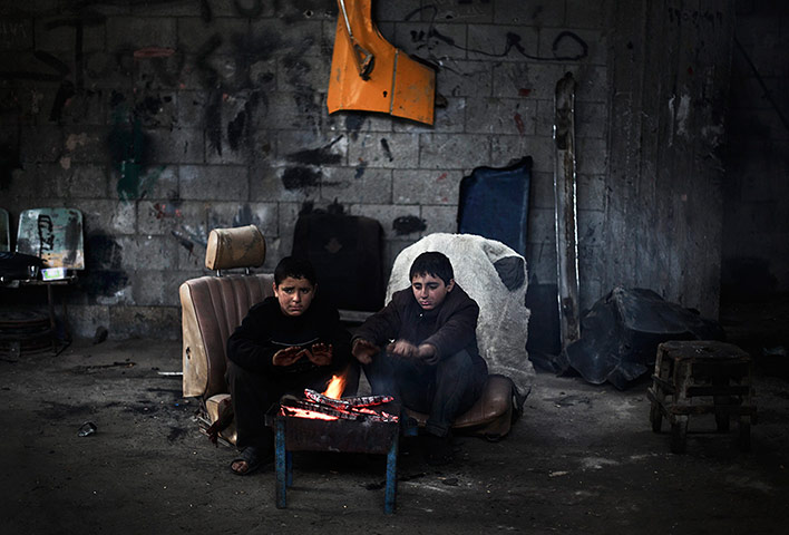 20 Photos: Gaza fireplace