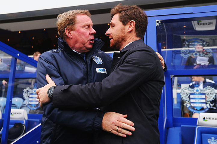 sat round up : Harry Redknapp and Andre Villas-Boas 