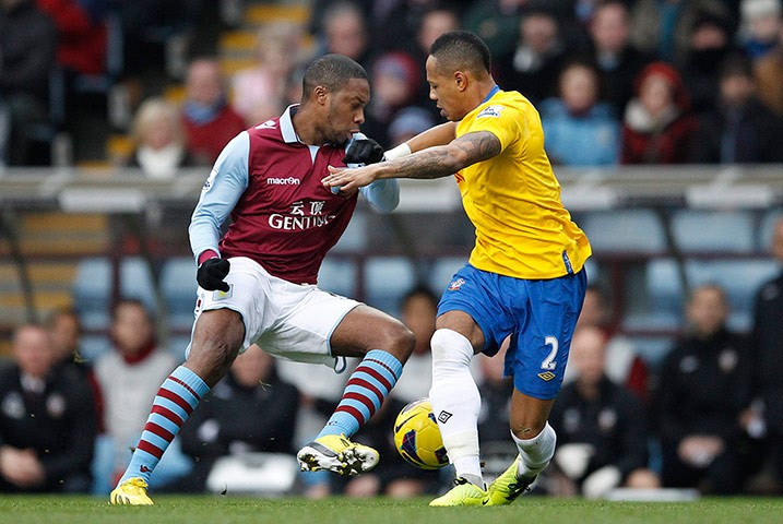 sat round up : Charles N'Zogbia skips past Nathaniel Clyne