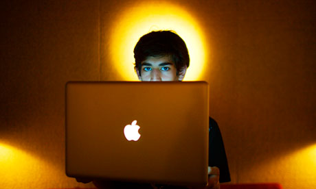 The internet activist Aaron Swartz