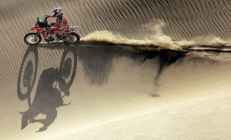 Dakar 2013: Honda's Javier Pizzolito 