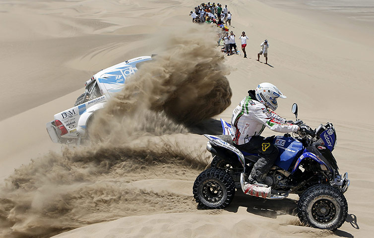 Dakar 2013: Todor Hristov and Lucio Alvarez