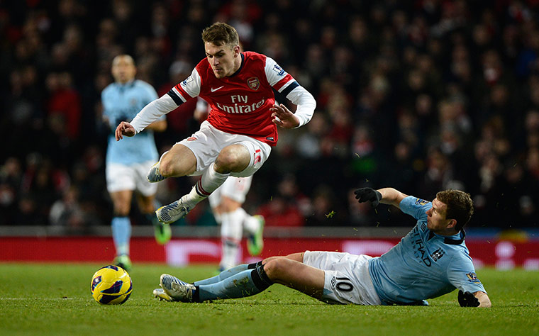 football: Arsenal v Man City