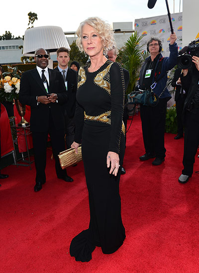 Red Carpet Globes: Helen Mirren