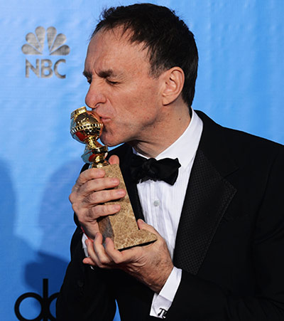 Golden Globe 2013 winners: 70th Annual Golden Globe Awards - Press Room