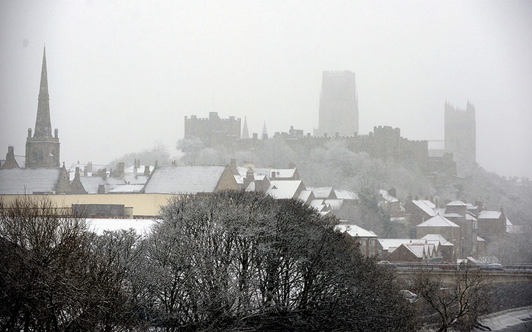 Snow over UK: Winter Weather - 14 January