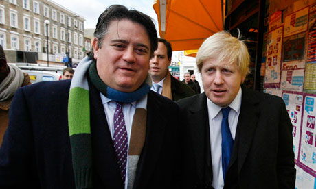 Stephen Greenhalgh and Boris Johnson