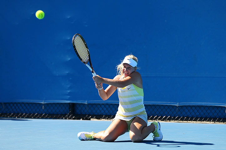 aussie oepn day 2: Daria Gavrilova