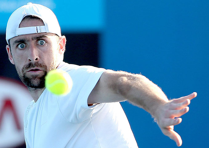 aussie oepn day 2: Benjamin Becker