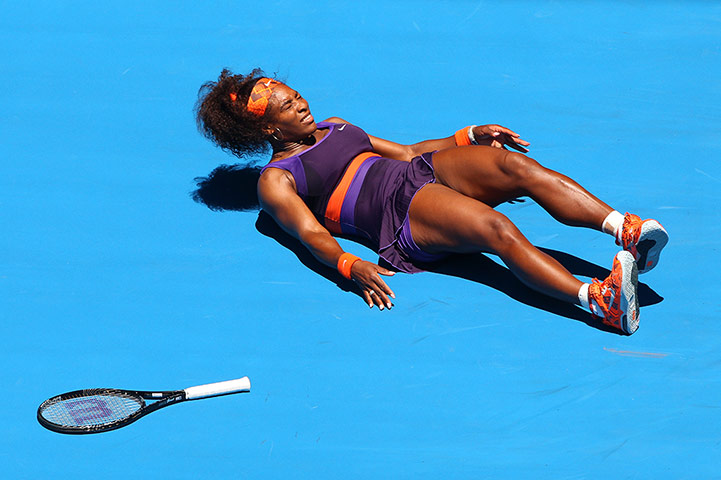 aussie oepn day 2: Serena Williams
