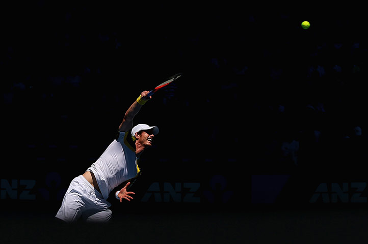 aussie oepn day 2: Andy Murray