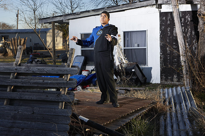 Big Picture: Mum: Portrait of boy wearing a garter