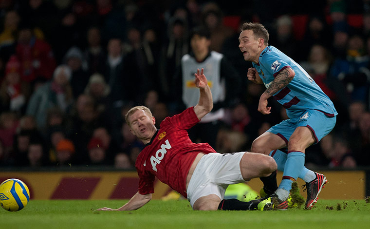 FA Cup replays 3: Paul Scholes foul