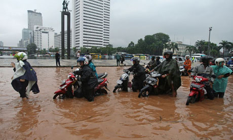 The Coming Crisis Jakarta floods as monsoon soaks Indonesia