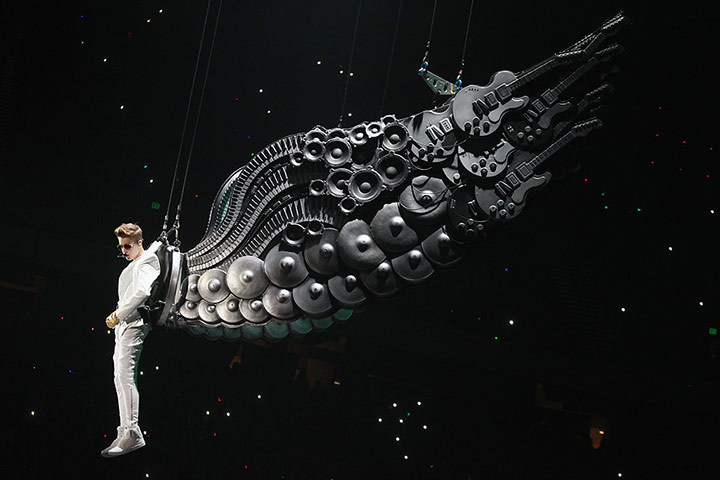 Lighter look gallery: Justin Bieber In Concert
