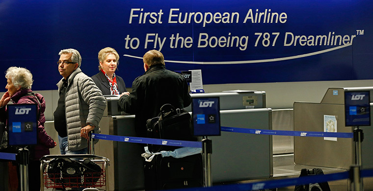 Dreamliner problems: 16 January: LOT Polish Airlines cancel Boeing 787 Dreamliner Flight