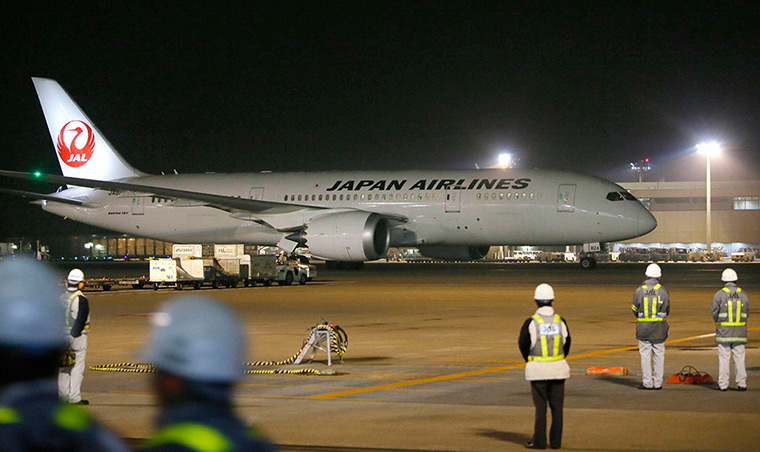 Dreamliner problems: 9 January 2013: The Japan Airlines 787 plane which had a fuel leak