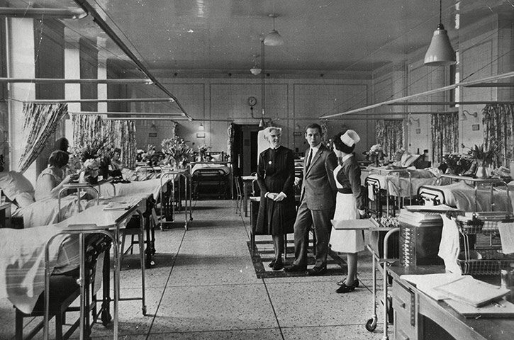 Formica: Interior of the Elizabeth Garrett Anderson Hospital