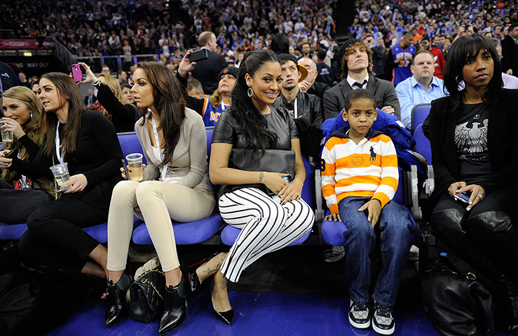 NBA 2: Lala Anthony, wife of the Knicks' Carmelo