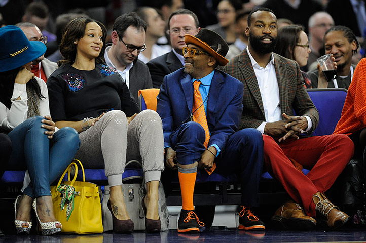 NBA 2: Spike Lee at the NBA basketball