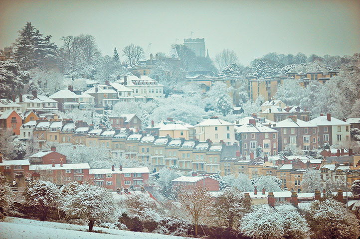 Snow: Bristol snow