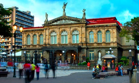 The National Theatre in San José, Costa Rica