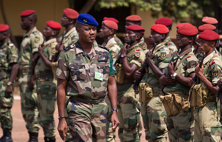 African Troops in CAR: From the Agencies: AP's Ben Curtis in Central African Republic