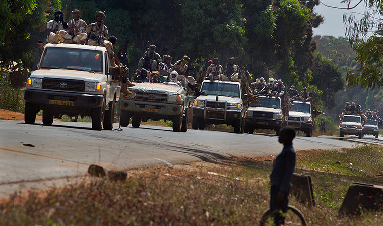 African Troops in CAR: From the Agencies: AP's Ben Curtis in Central African Republic
