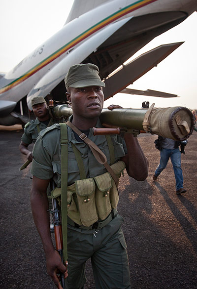 African Troops in CAR: From the Agencies: AP's Ben Curtis in Central African Republic