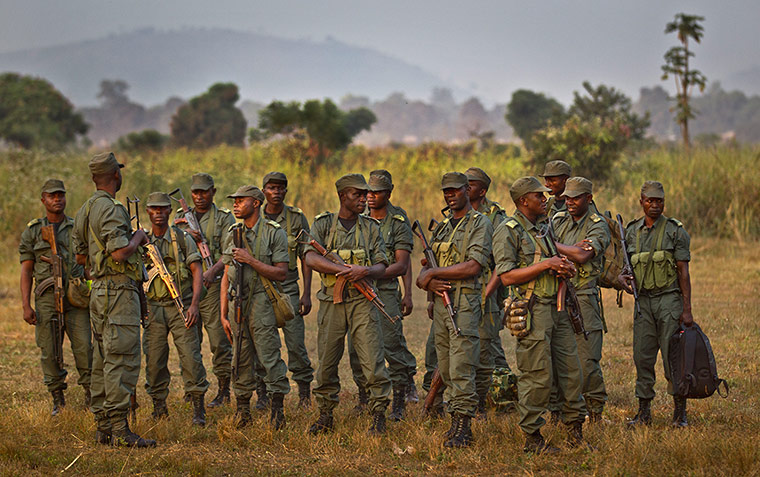 African Troops in CAR: From the Agencies: AP's Ben Curtis in Central African Republic