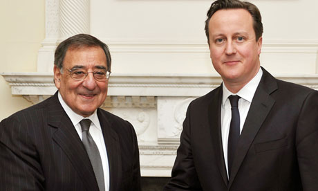 David Cameron and Leon Panetta