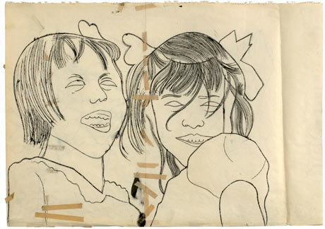 Andy Warhol drawing
