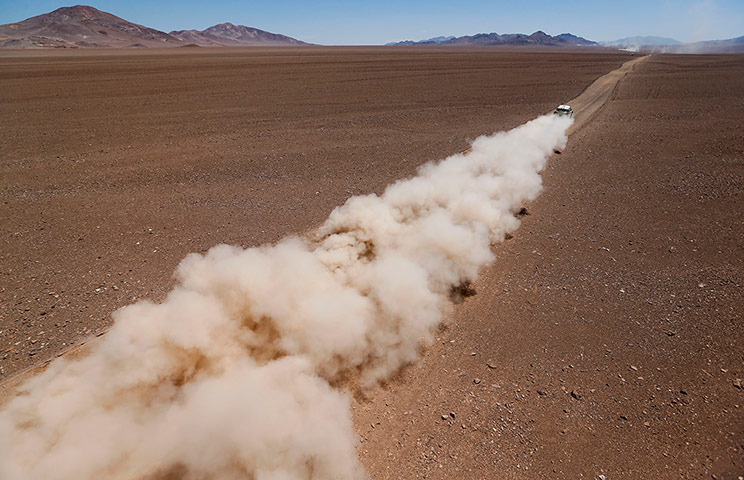 Dakar Rally: Stephane Peterhanzel , Jean Paul Cottret