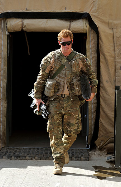 Harry in Afghanistan: HRH Prince Harry Afghanistan