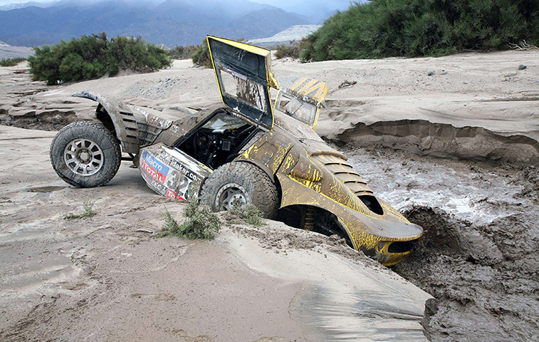 sport2: View of the car of French Pacal