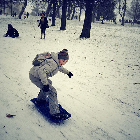 Readers' snow pictures: Not Everyone Hates The Weather