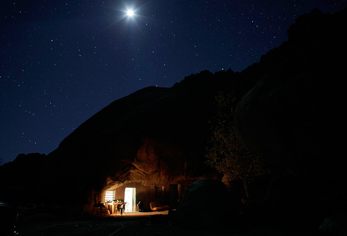 24 hours in pictures: The home of the Hernandez family is seen near San Jose de Las Piedras