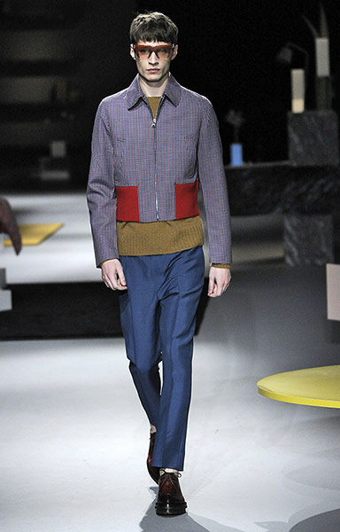 Paris menswear: Menswear: Prada