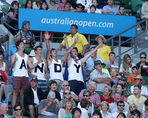 Andy Murray fans