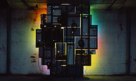 David Batchelor's Magic Hour, part of Light Show at the Hayward Gallery in London