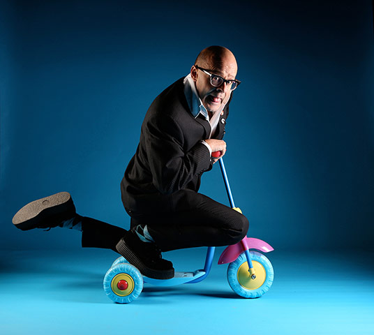 original observer: Harry Hill on scooter