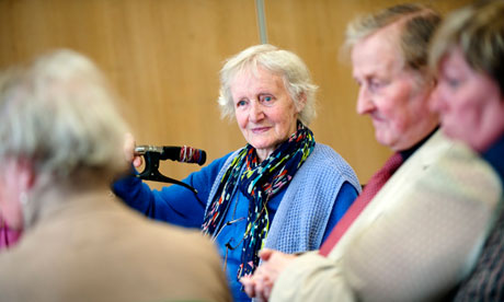 Old people in Camden