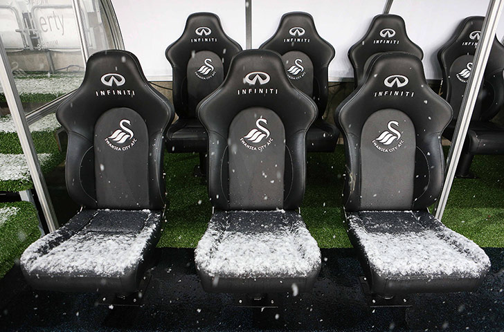 carling cup: Swansea City v Chelsea - Capital One Cup Semi Final Second Leg